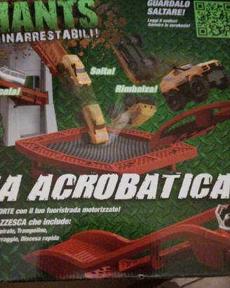 Pista con macchina Furia Acrobatica Motorama