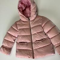 Piumino Benetton bambina rosa taglia 4/5 anni