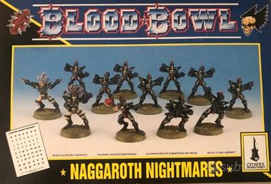 Bloodbowl Dark Elves 'Naggaroth Nightmares' GW 3e