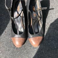 Scarpe decollete marca Cinti tacco 7  misura 38