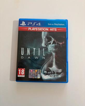 Until dawn ps4
