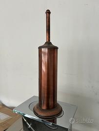 Portascopino da terra in Rame Satinato