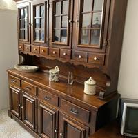 Set mobili credenza, tavolo e sedie Pizzetti