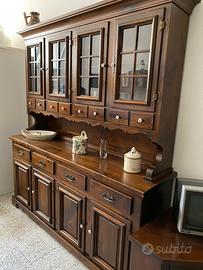 Set mobili credenza, tavolo e sedie Pizzetti