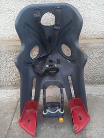 Seggiolino bici anteriore con parabrezza