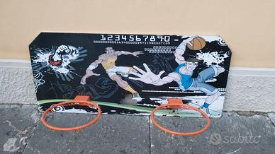 tabellone basket con doppio canestro 