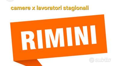 Rimini camere x lavoratori stagionali
