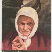 Cartolina originale italiana "ventennio"  TACETE!