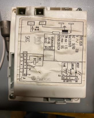 Ricambio caldaia IMMERGAS VITRIX 20 centralina