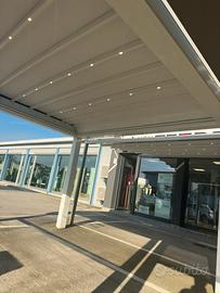 Pergola Gibus con tetto apribile