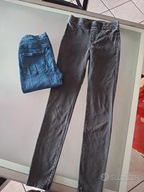 jeans bimba elasticizzati 2 paia