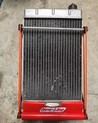 radiatore Kart completo di tendina new line