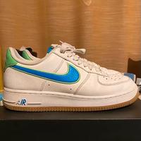 Nike air force 1 white poison green
