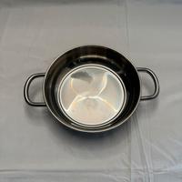 Tegame acciaio inox 18/10. Cm. 20 Made in Italy.