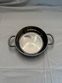 Tegame acciaio inox 18/10. Cm. 20 Made in Italy.