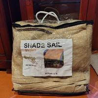 Tenda a vela beige 4x5m