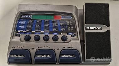 pedaliera chitarra digitech rp300