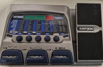 pedaliera chitarra digitech rp300