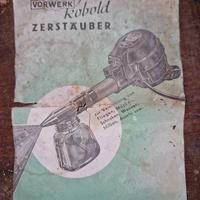 aspirapolvere folletto vintage 