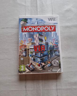 Monopoly via nintendo wii