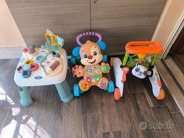 3 giochi, 1 tavolo attività & 2 Primi Passi