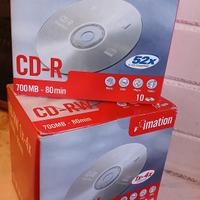 2 CD Confezioni Sigillate due tipi : 10-R e 10-RW 