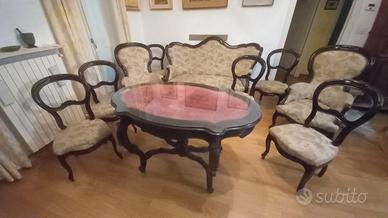 Salotto Luigi Filippo 800