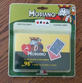 set carte da gioco Modiano "98"