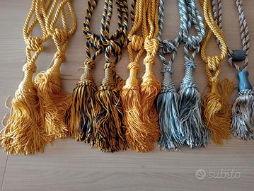 Ganci Per Tende Con Nappe A Forma Di Foglie D'acero, Ganci Per Porte E Pareti Bronzo~p124278104