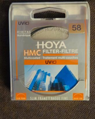 Filtro HOYA HMC UV(C) 58mm Slim con Custodia