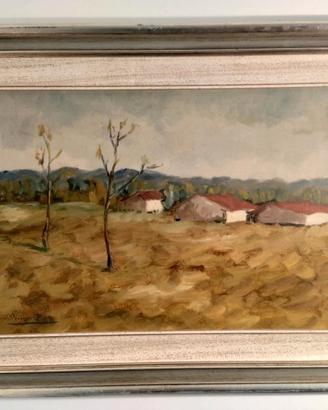 Olio su tela Mancuso  60x78  1979