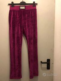 Pantalone tuta rosa donna ragazza Vellutato Marc