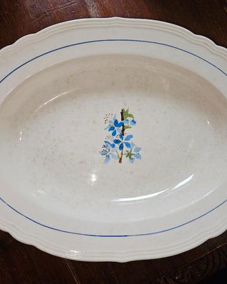 Piatto da portata in ceramica S.C. Richard XIX sec