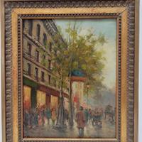Dipinto pittura olio su tela del 900"