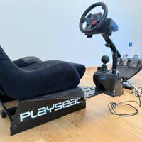 PLAYSEAT + LOGITECH G29 postazione sim racing