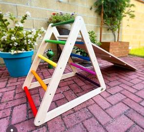 Scivolo montessori, torre, balance