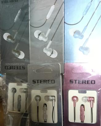 cuffie auricolari con filo 11pz