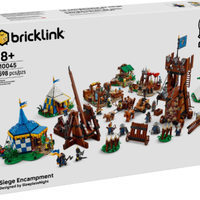 Lego Siege Encampment, serie Bricklink, n. 910045.