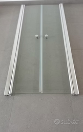 Box doccia a 2 ante nicchia 90 cm