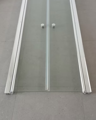 Box doccia a 2 ante nicchia 90 cm