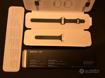 Cinturino apple watch nike 45mm black/antracite