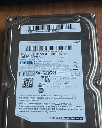 Hard Disk Samsung SpinPoint F3 1TB SATA 3.5