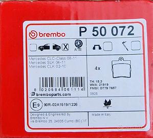 pastiglie posteriore Brembo Mercedes 