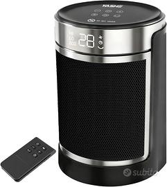 Stufetta elettrica portatile, telecomando, 1500W