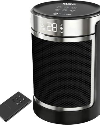 Stufetta elettrica portatile, telecomando, 1500W