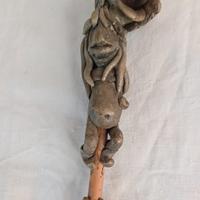 Pipa da collezione artigianale in argilla 