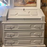 Scrittoio /cassettiera anni '70 in stile shabby