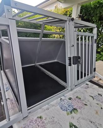 trasportino doppio x  auto cane taglia  grande 