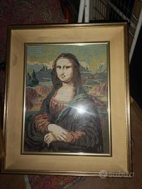 Grande quadro della Gioconda fatto a mano