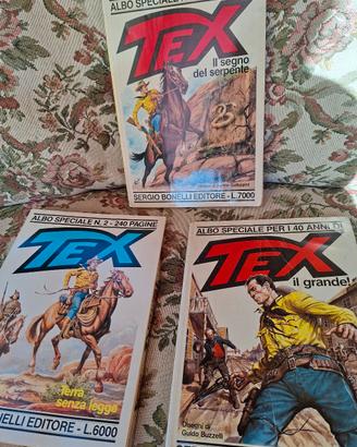 Tex albo speciale